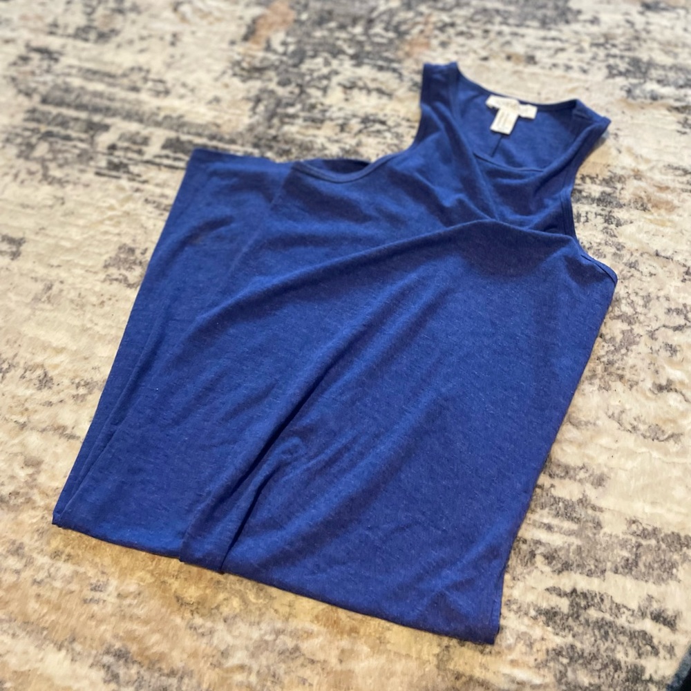 Blue maxi dress
